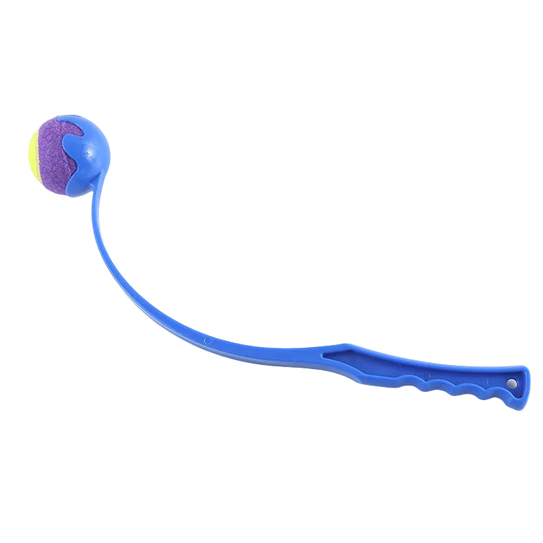 Long-Throw Dog Fetch Launcher: Training Toy