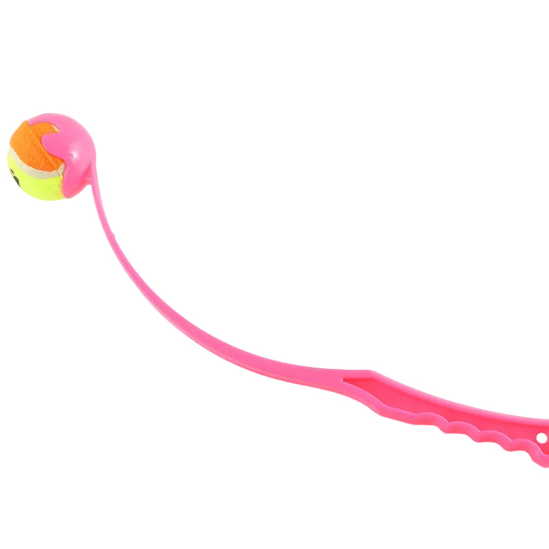 Long-Throw Dog Fetch Launcher: Training Toy