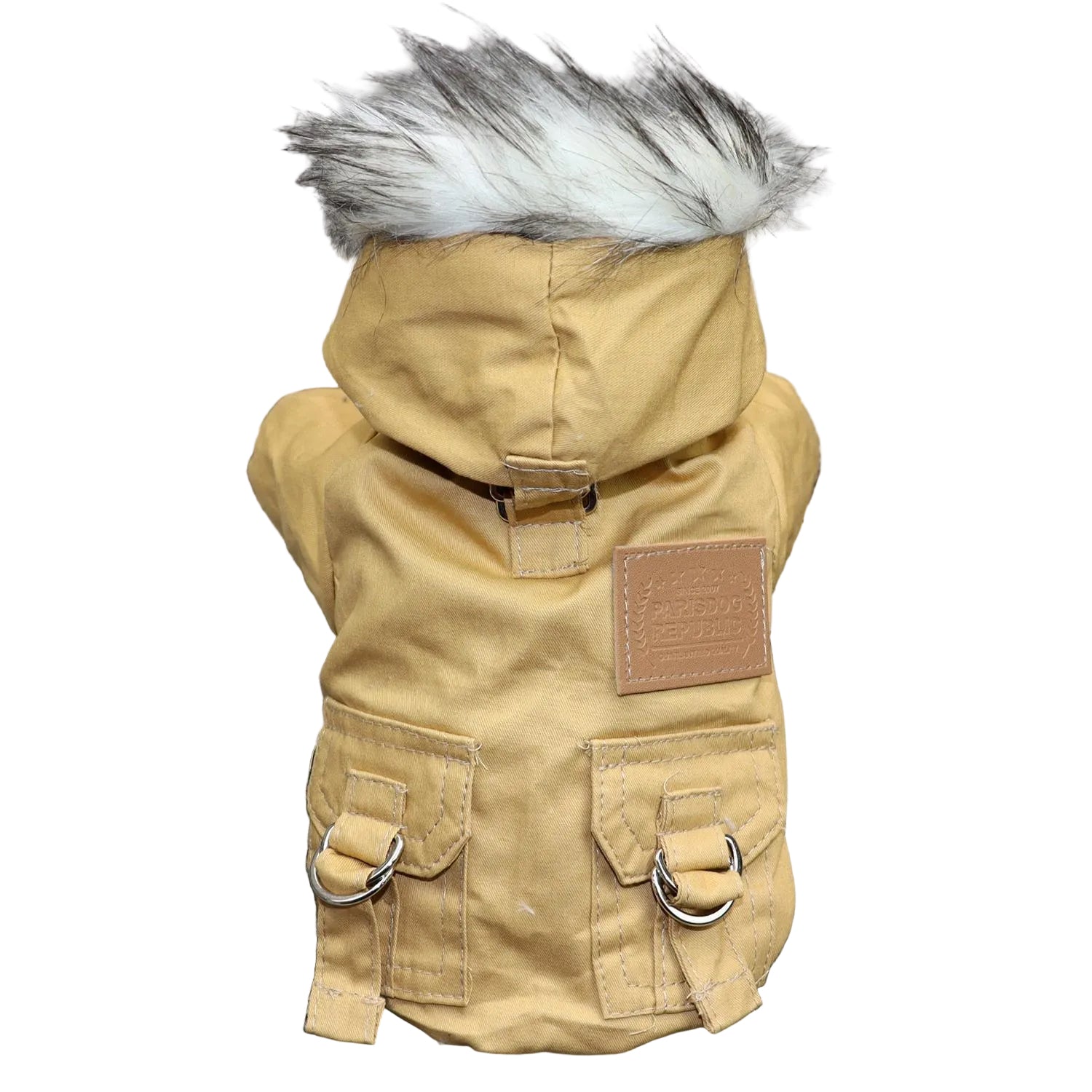 Padded Dog Coat: Cotton-Lined, Small Breeds