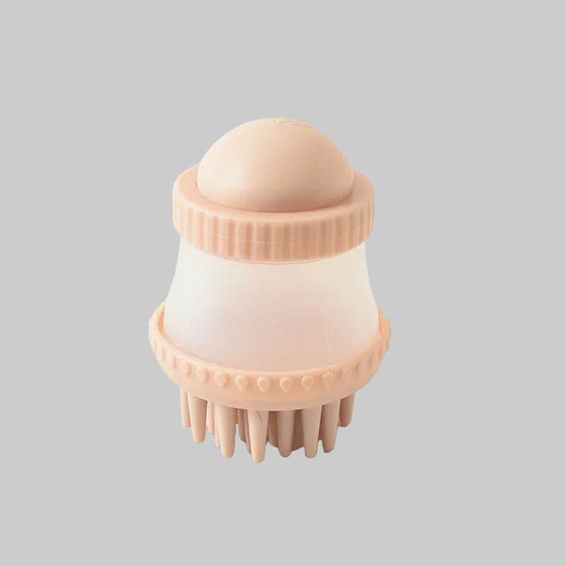 Silicone Pet Brush: Bath & Massage