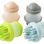 Silicone Pet Brush: Bath & Massage
