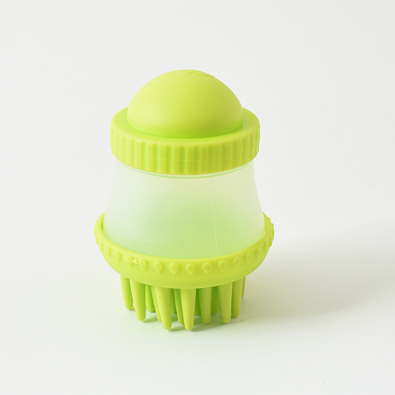 Silicone Pet Brush: Bath & Massage