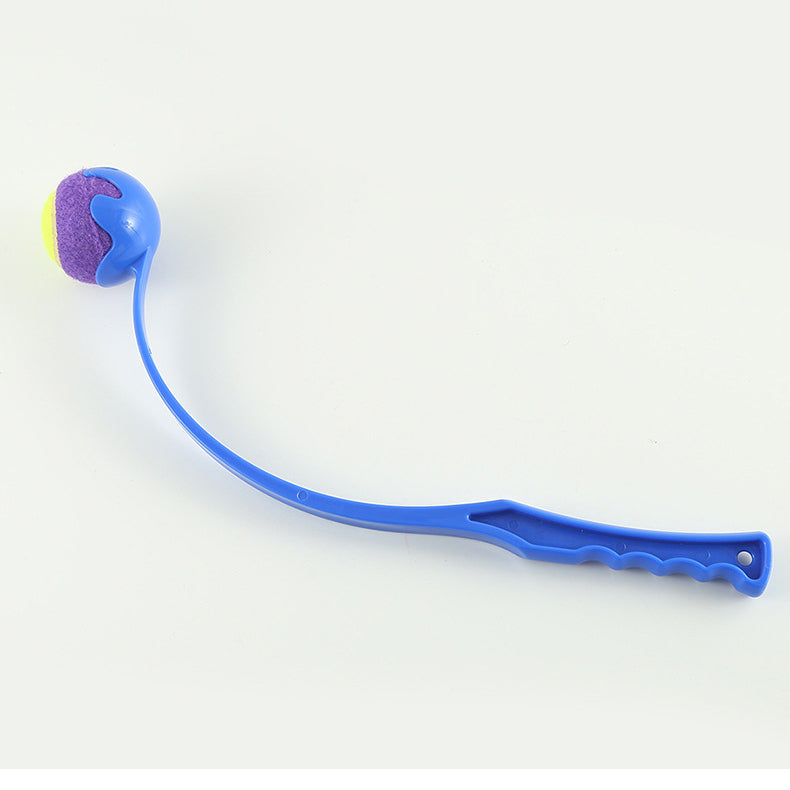 Long-Throw Dog Fetch Launcher: Training Toy