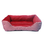 Fluff Republic Retro Pet Sofa Bed with bolstered sides