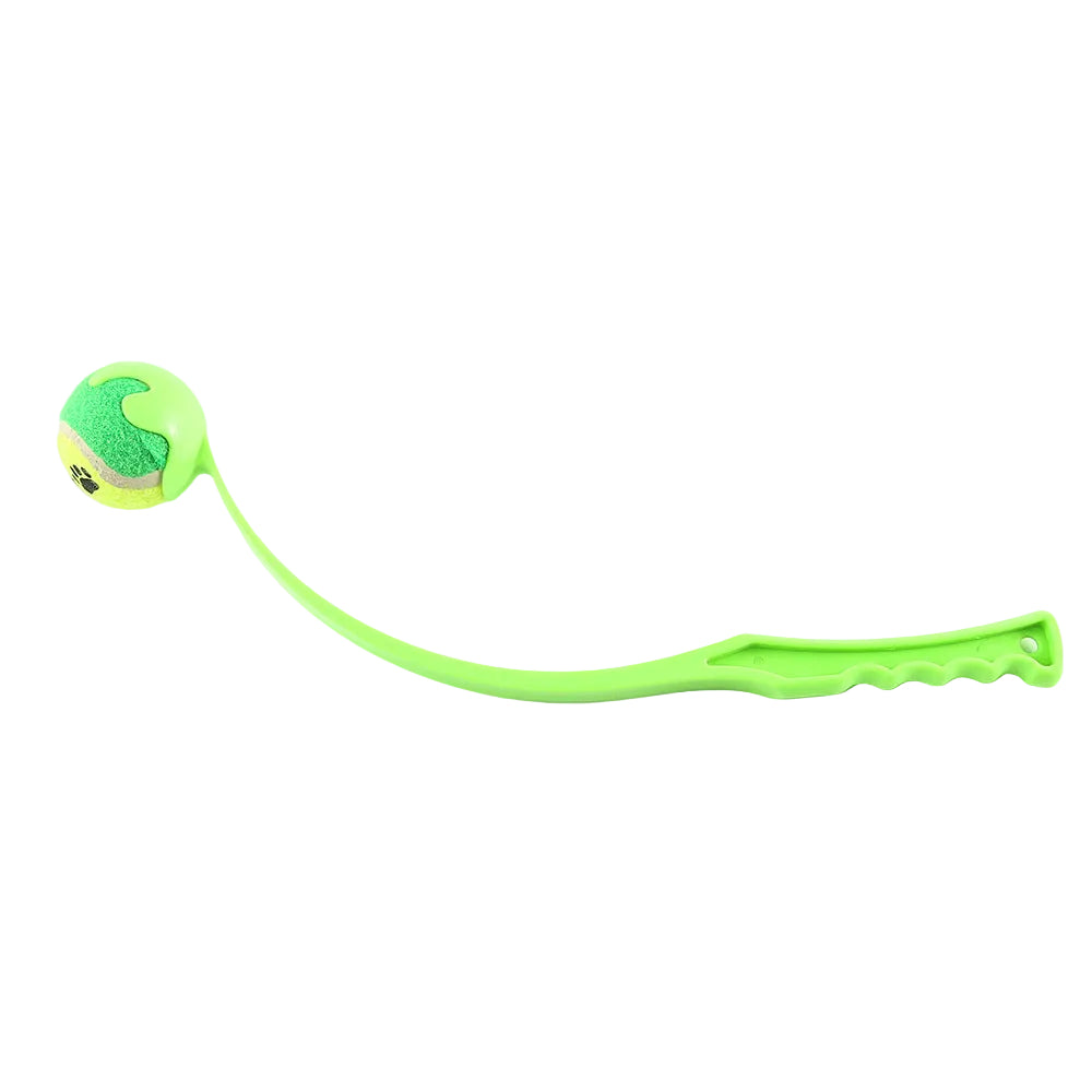 Long-Throw Dog Fetch Launcher: Training Toy