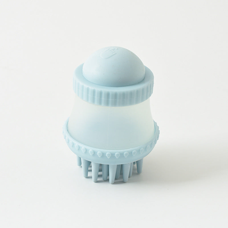Silicone Pet Brush: Bath & Massage