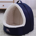 Hooded Cat Cave Bed: Cute Animal Designs