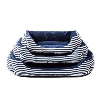 Retro Pet Sofa Bed: Bolstered, Washable