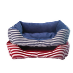 Retro Pet Sofa Bed: Bolstered, Washable